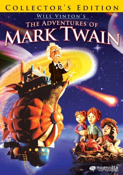 The Adventures of Mark Twain (1985) - Vertical Movie Poster