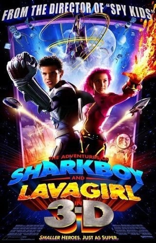 The Adventures of Sharkboy and Lavagirl 3-D (2005) - Vertical Movie Poster