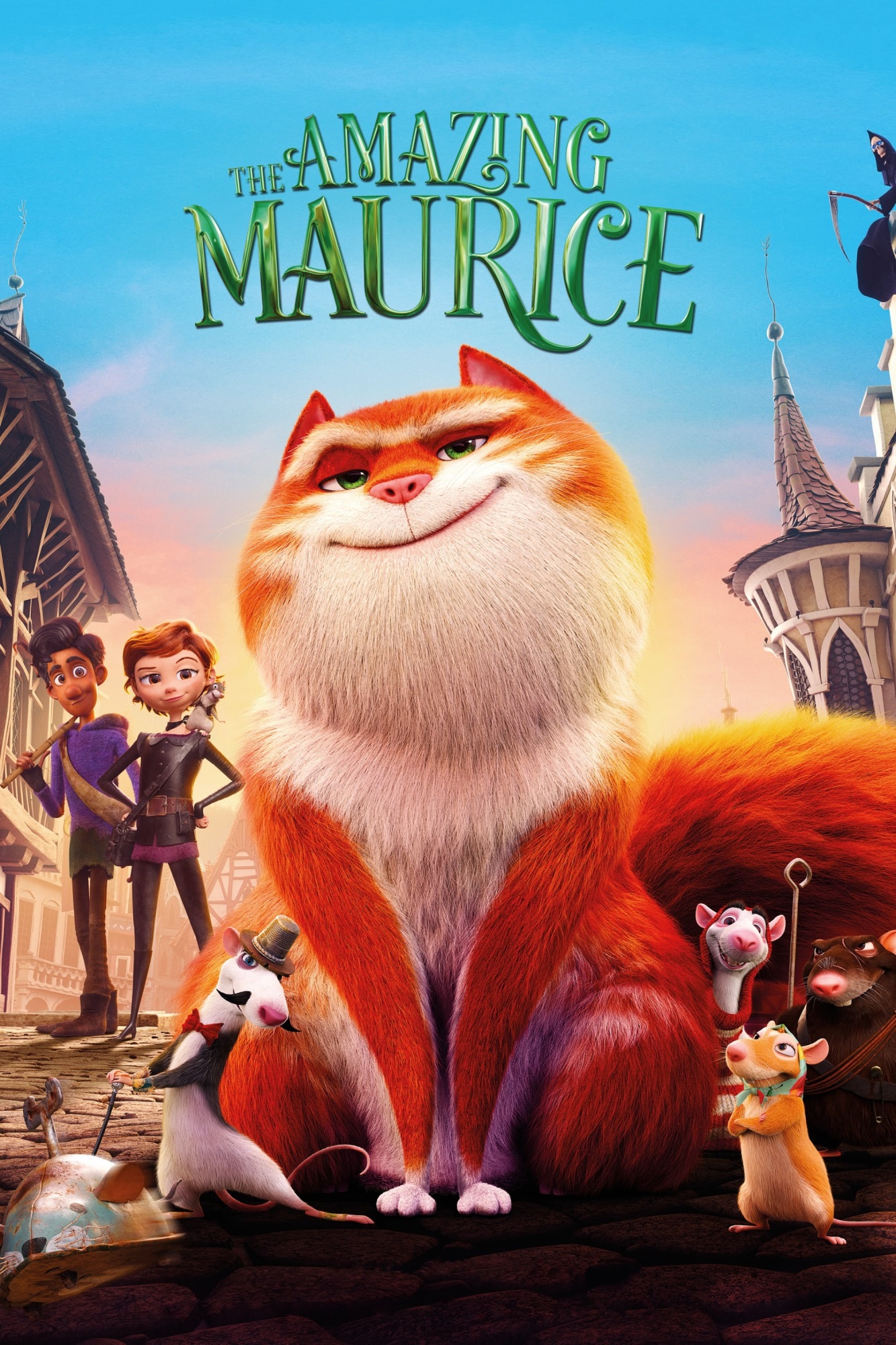 The Amazing Maurice (2022) - Vertical Movie Poster