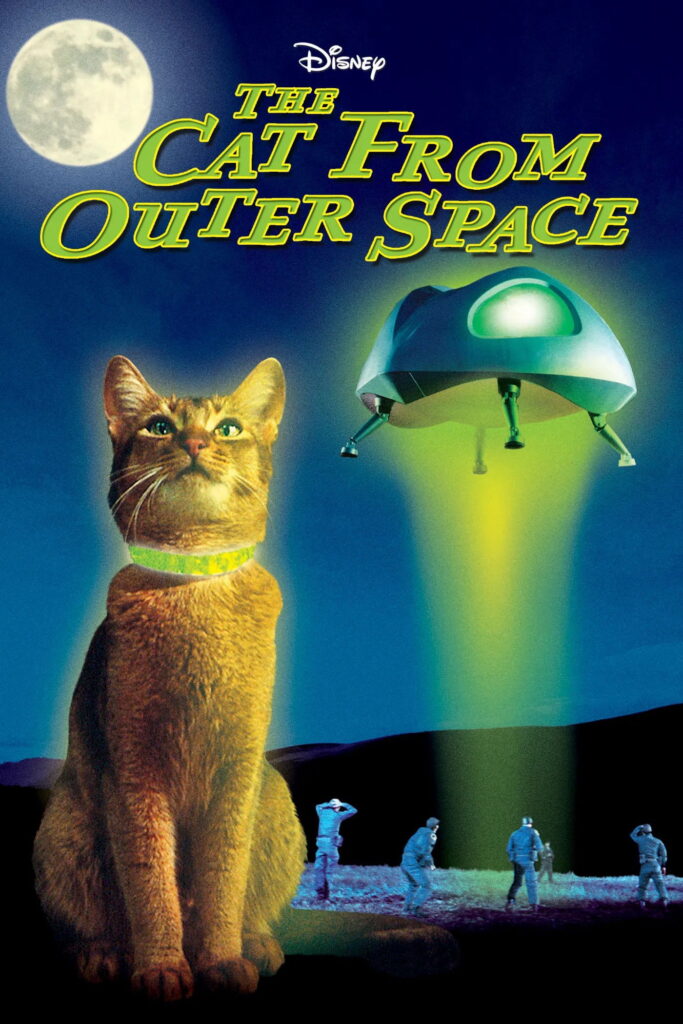 The Cat from Outer Space (1978) - Vertical Movie Poster