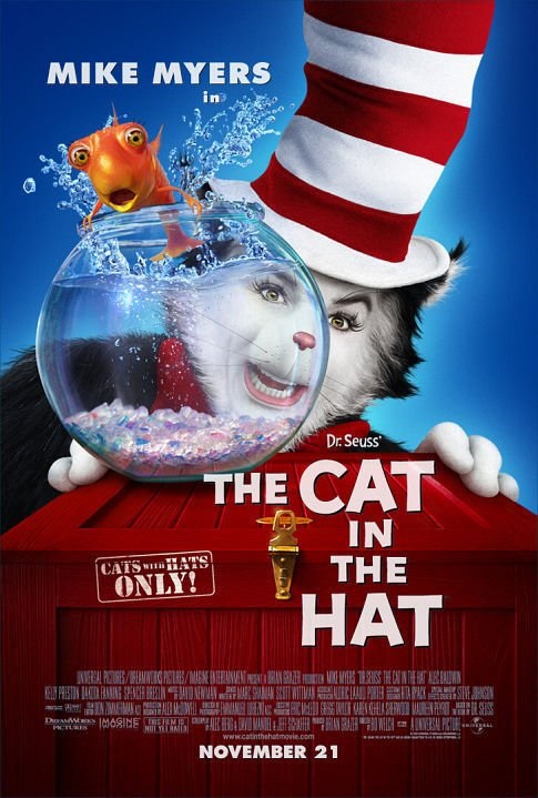 The Cat in the Hat (2003) - Vertical Movie Poster