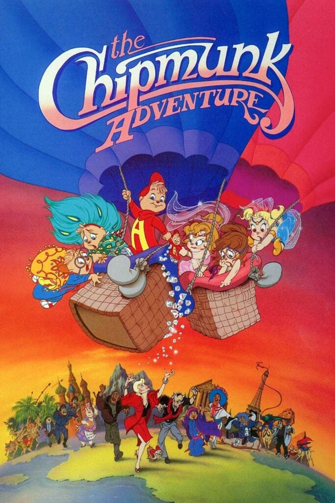 The Chipmunk Adventure (1987) - Vertical Movie Poster