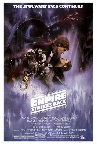 The Empire Strikes Back (1980) - Vertical Movie Poster