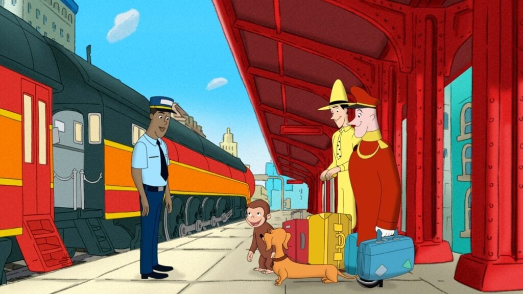 The Great Train Birthday (Season 14, Episode 14) From Curious George