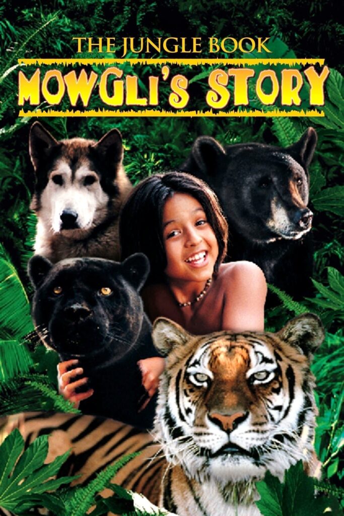 The Jungle Book: Mowgli's Story (1998) - Vertical Movie Poster