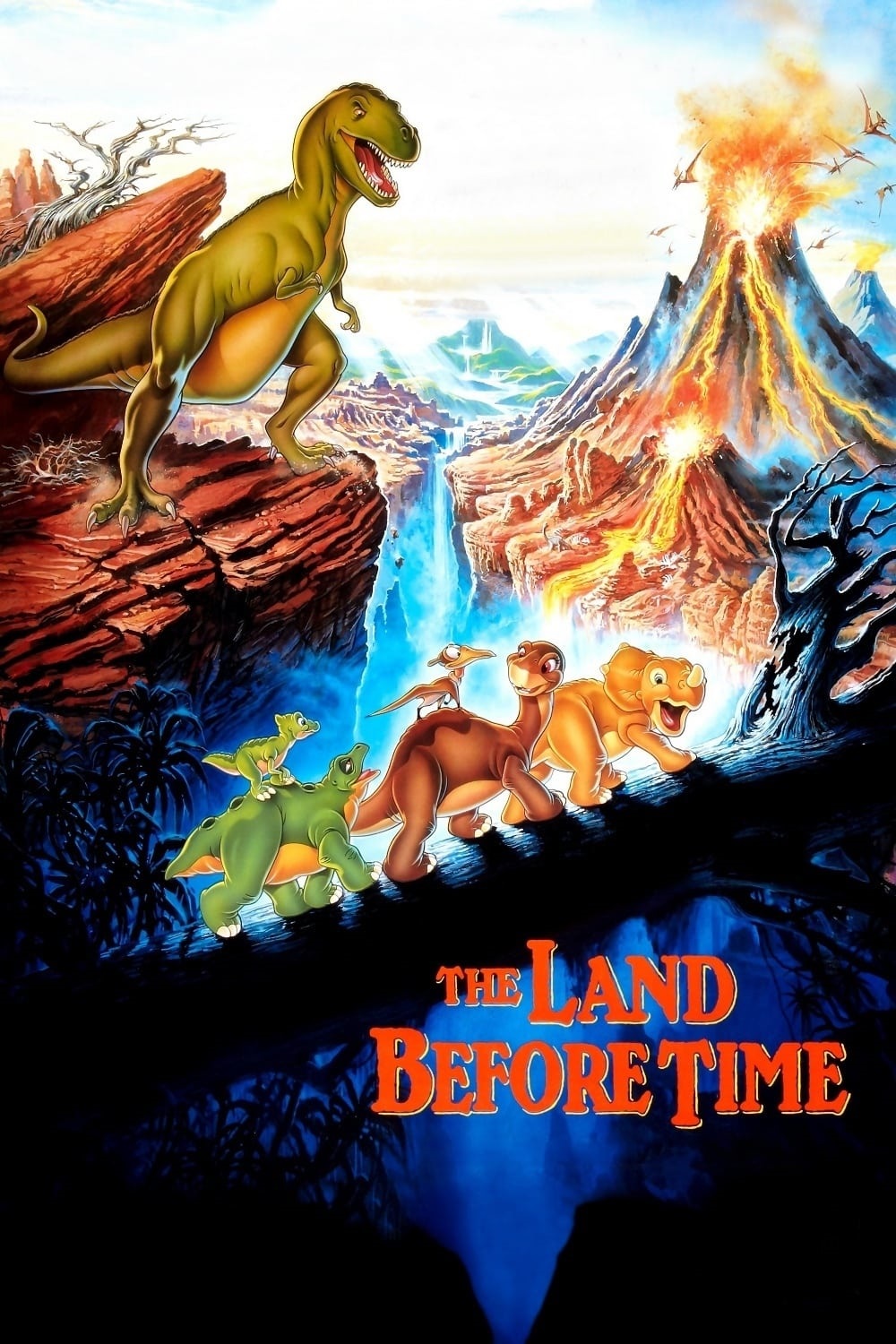 The Land Before Time (1988) - Vertical Movie Poster