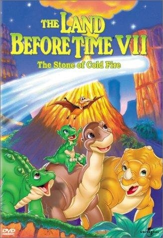 The Land Before Time VII: The Stone of Cold Fire (2000) - Vertical Movie Poster