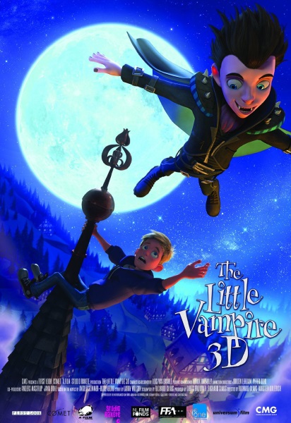 The Little Vampire 3D (2017) - Vertical Movie Poster