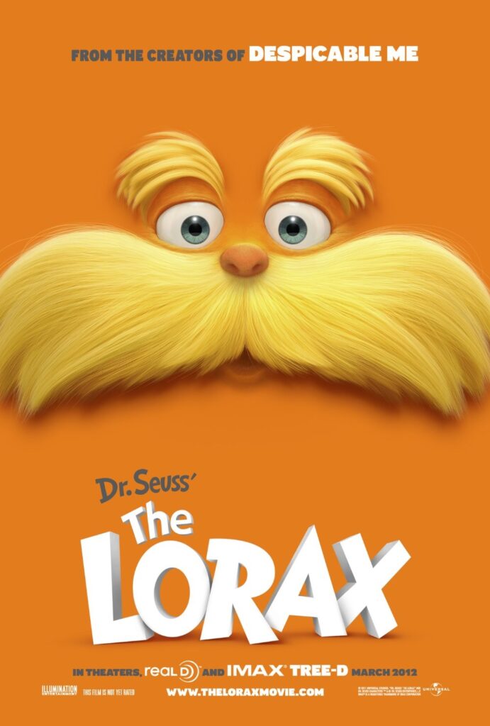 The Lorax (2012) - Vertical Movie Poster