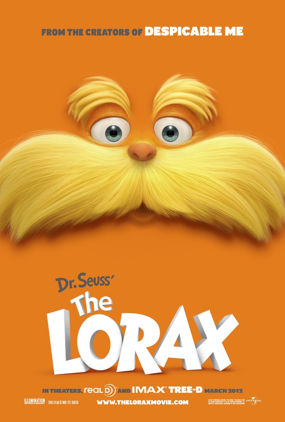 The Lorax (2012) - Vertical Movie Poster