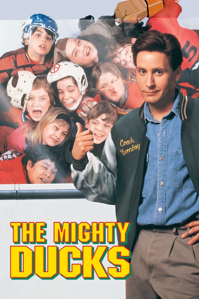 The Mighty Ducks (1992) - Vertical Movie Poster