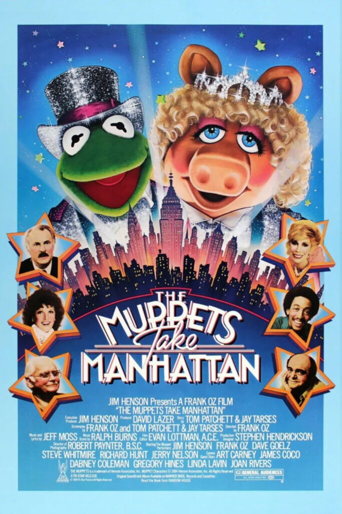 The Muppets Take Manhattan (1984) - Vertical Movie Poster