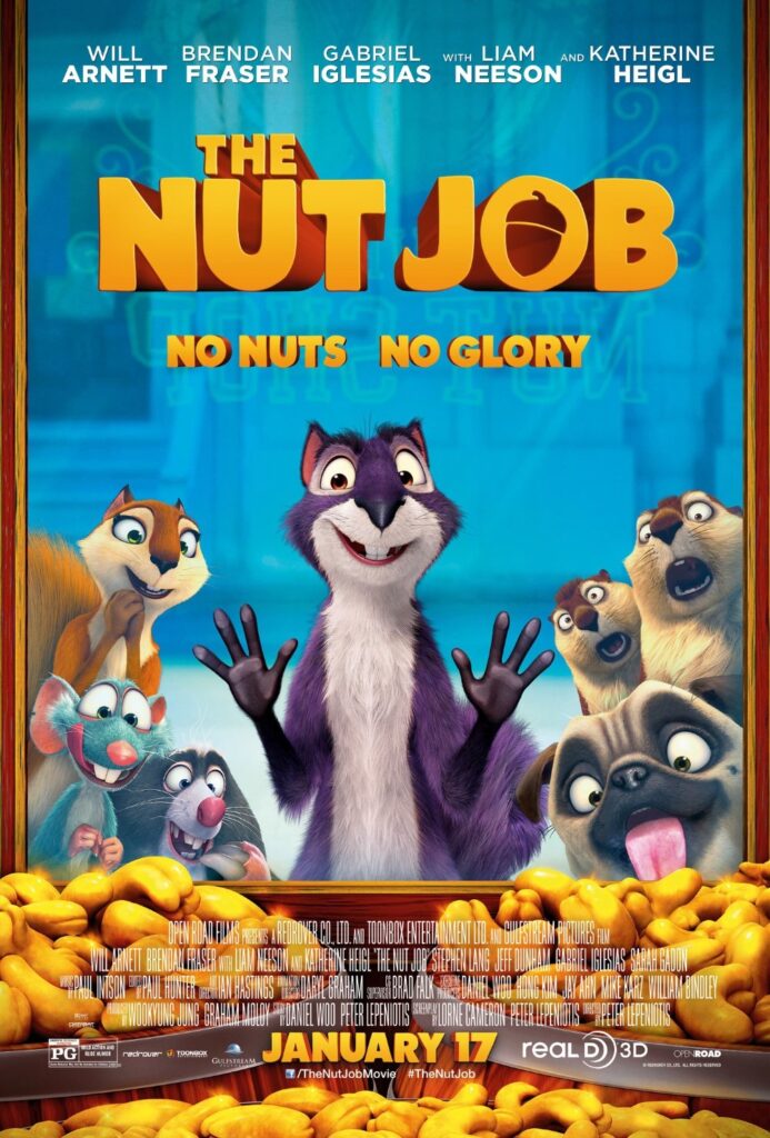 The Nut Job (2014) - Vertical Movie Poster