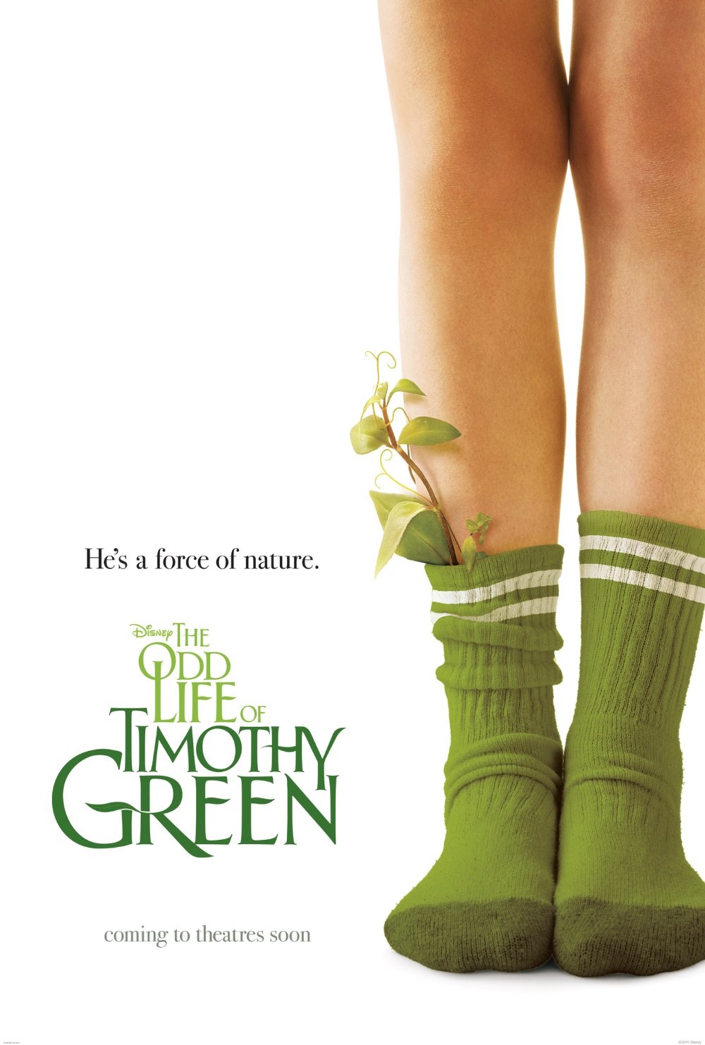 The Odd Life of Timothy Green (2012) - Vertical Movie Poster