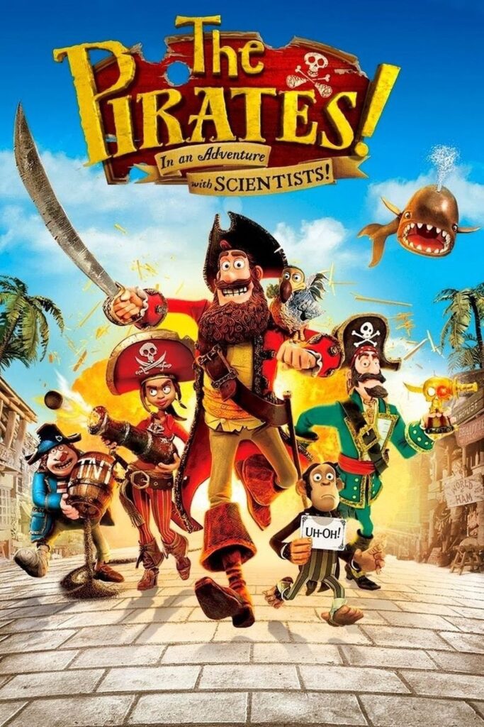 The Pirates! Band of Misfits (2012) - Vertical Movie Poster