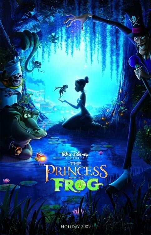 The Princess and the Frog (2009) - Vertical Movie Poster