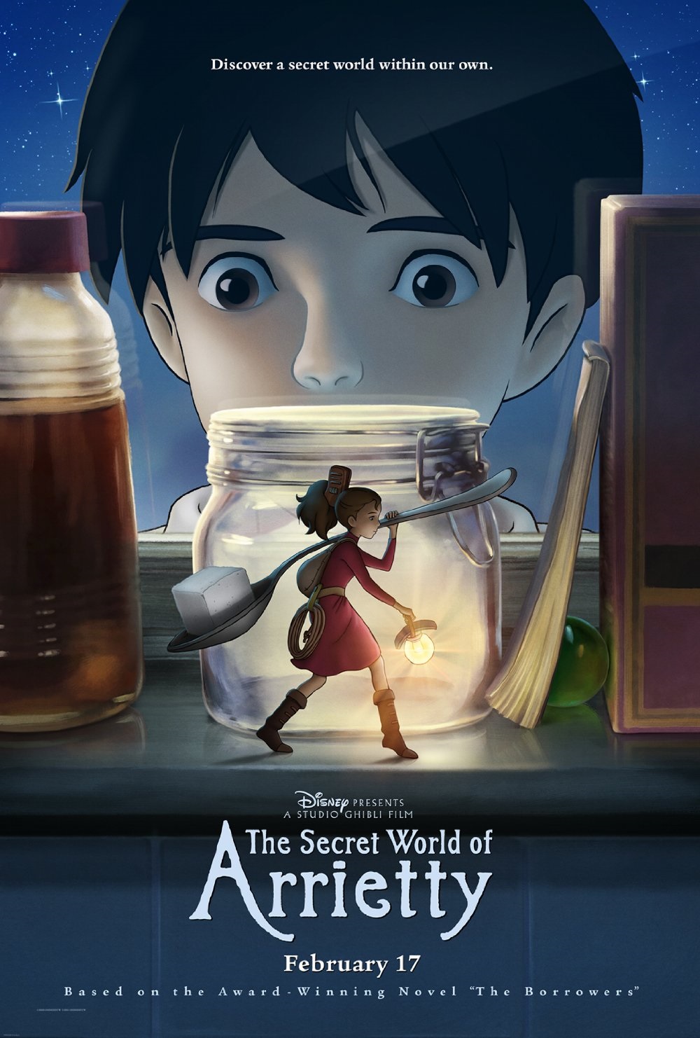 The Secret World of Arrietty (2010) - Vertical Movie Poster