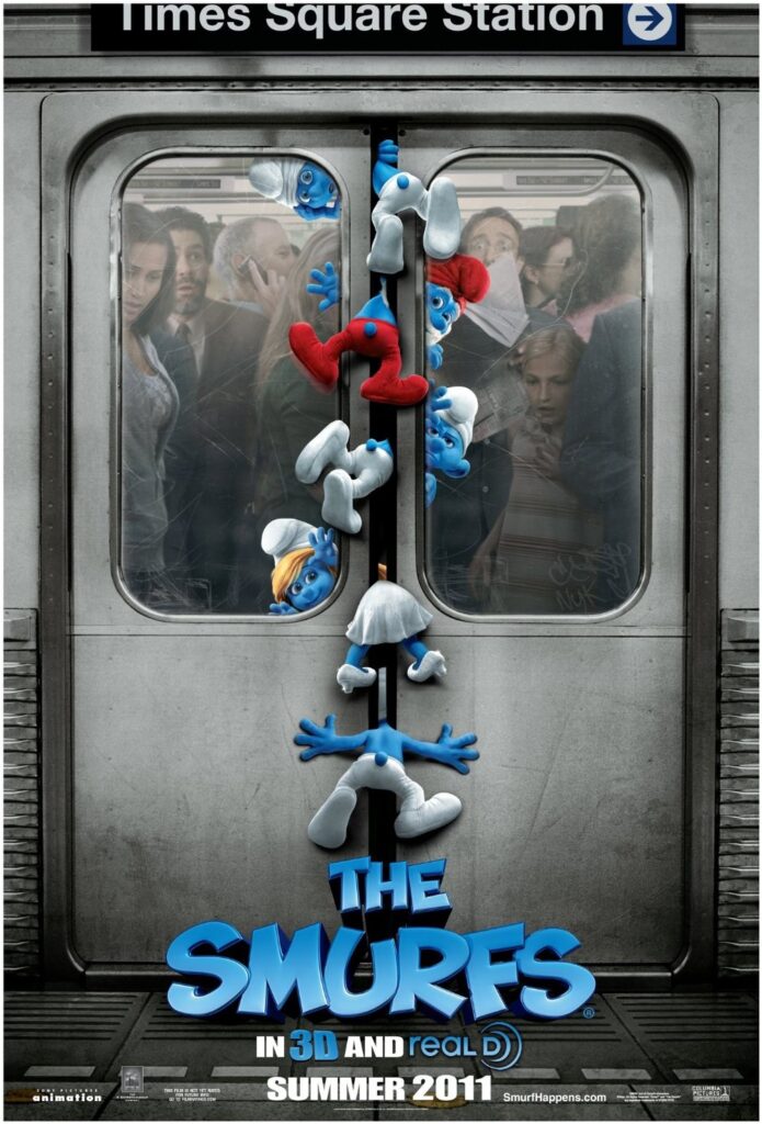 The Smurfs (2011) - Vertical Movie Poster