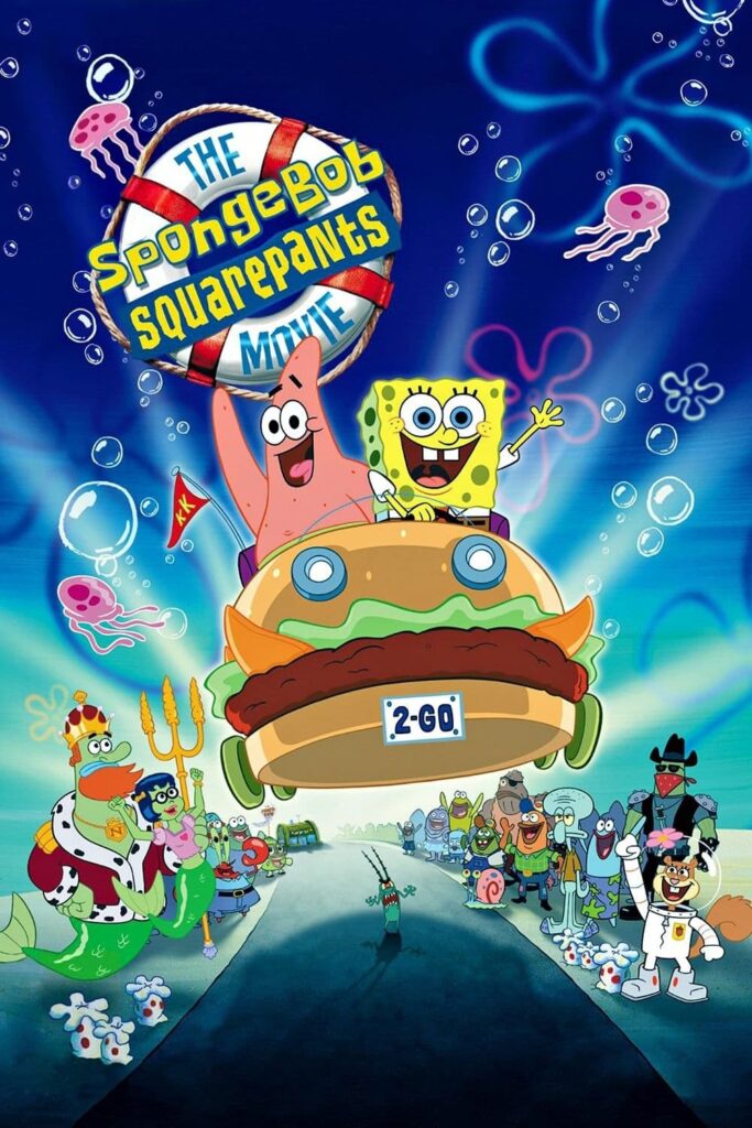 The SpongeBob SquarePants Movie (2004) - Vertical Movie Poster
