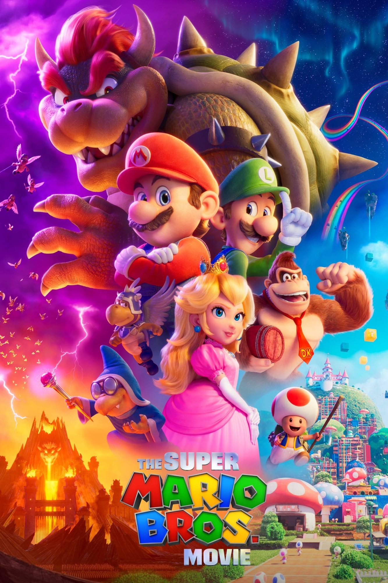 The Super Mario Bros. Movie (2023) - Vertical Movie Poster