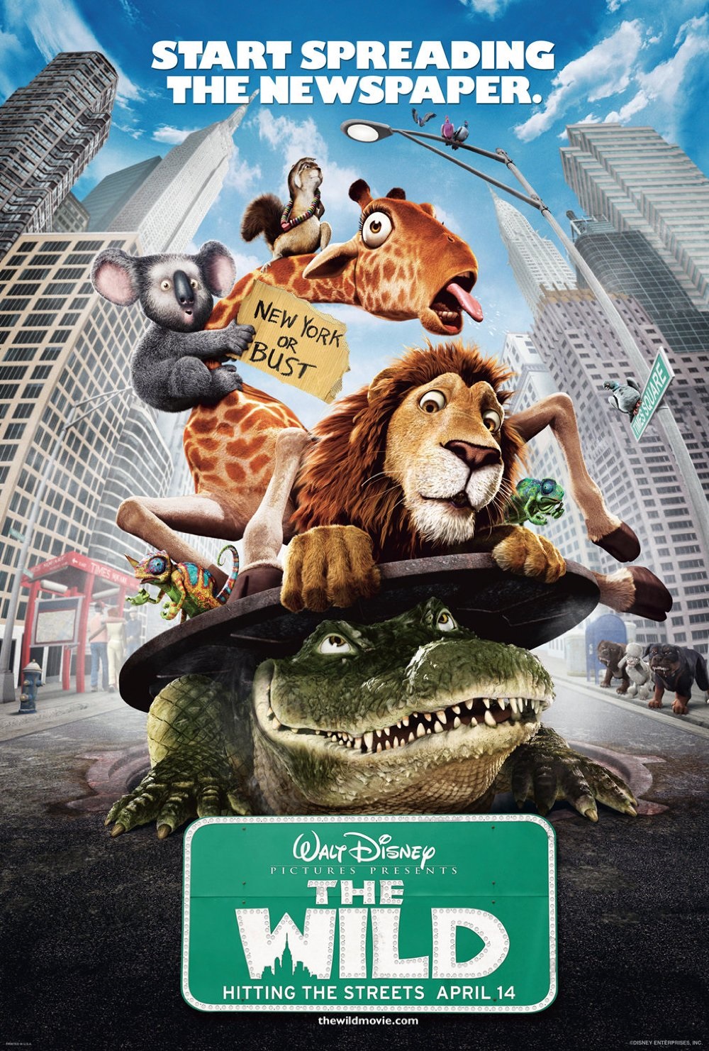 The Wild (2006) - Vertical Movie Poster