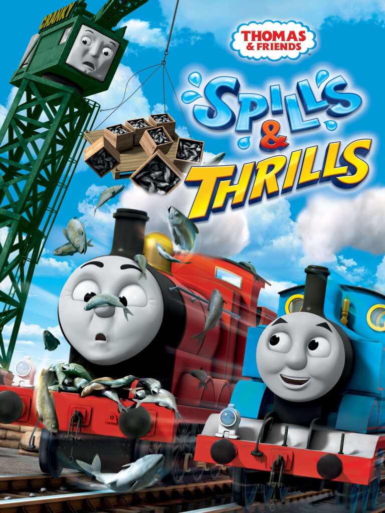 Thomas & Friends: Spills & Thrills (2014) - Vertical Movie Poster