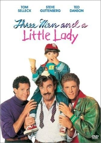 Three Men and a Little Lady (1990) - Vertical Movie Poster