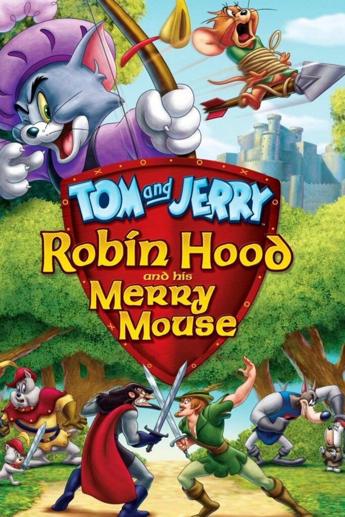 Tom and Jerry: Robin Hood and His Merry Mouse (2012) - Vertical Movie Poster
