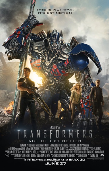 Transformers: Age of Extinction (2014) - Vertical Movie Poster