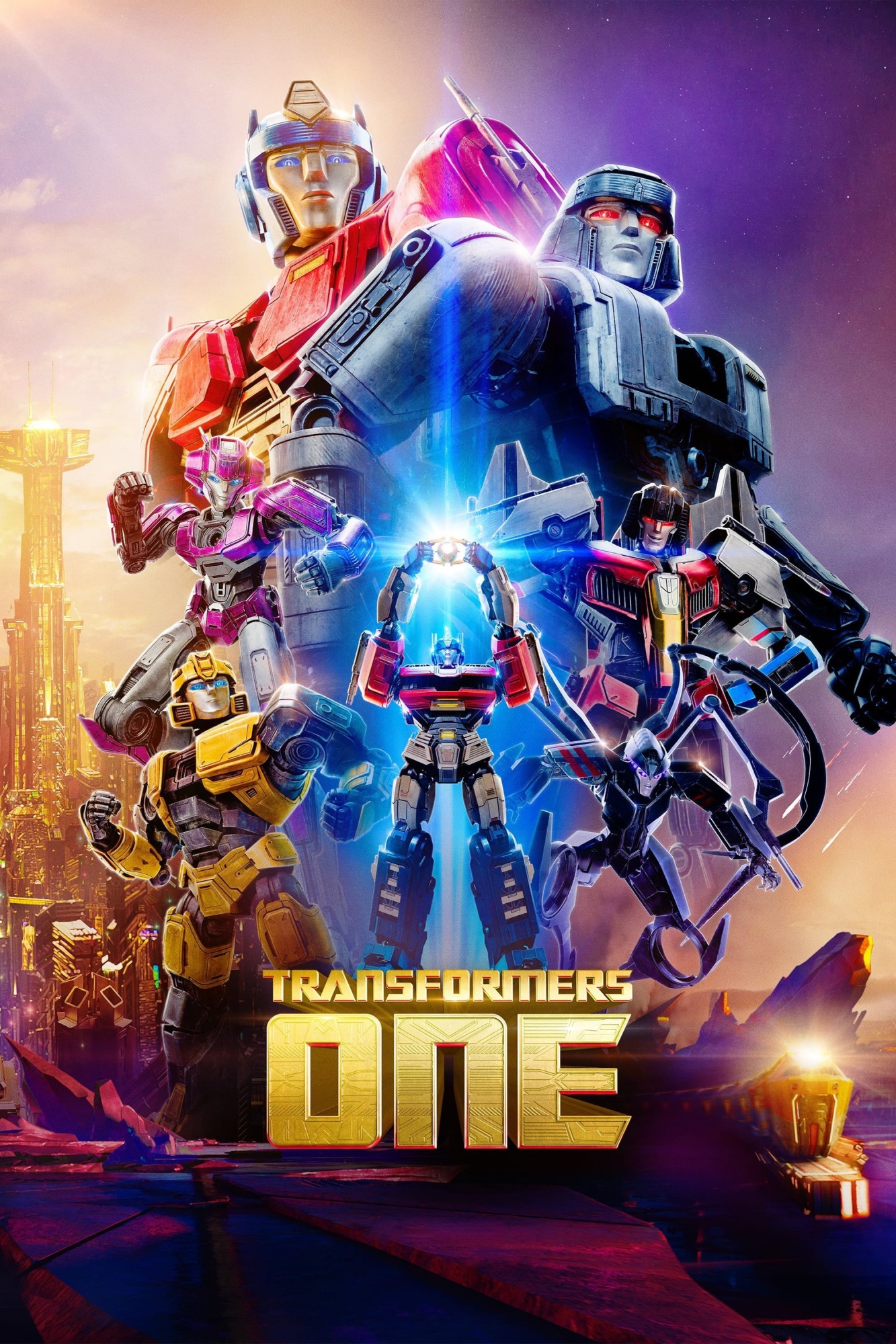 Transformers One (2024) - Vertical Movie Poster