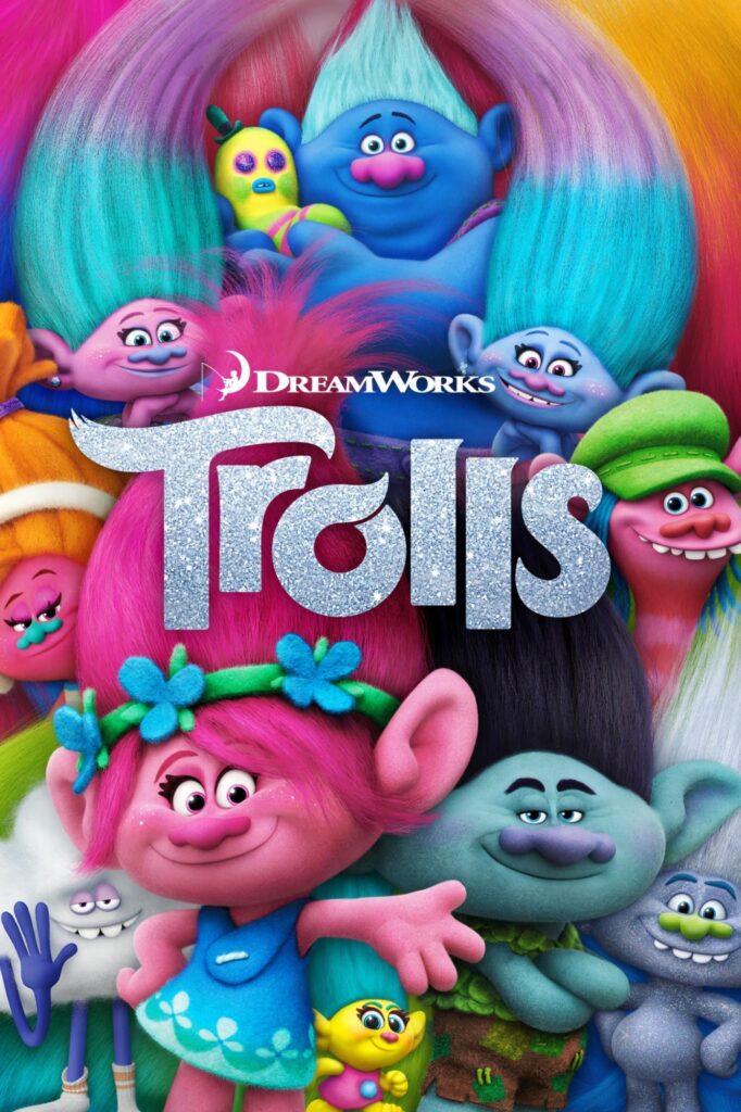 Trolls (2016) - Vertical Movie Poster