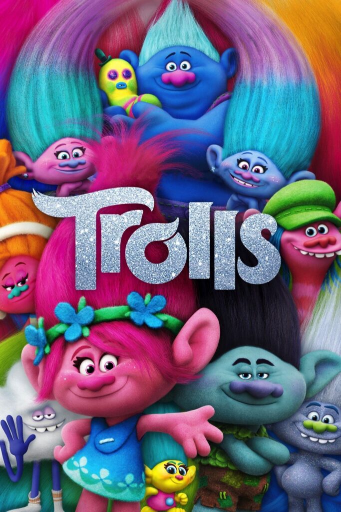 Trolls (2016) - Vertical Movie Poster