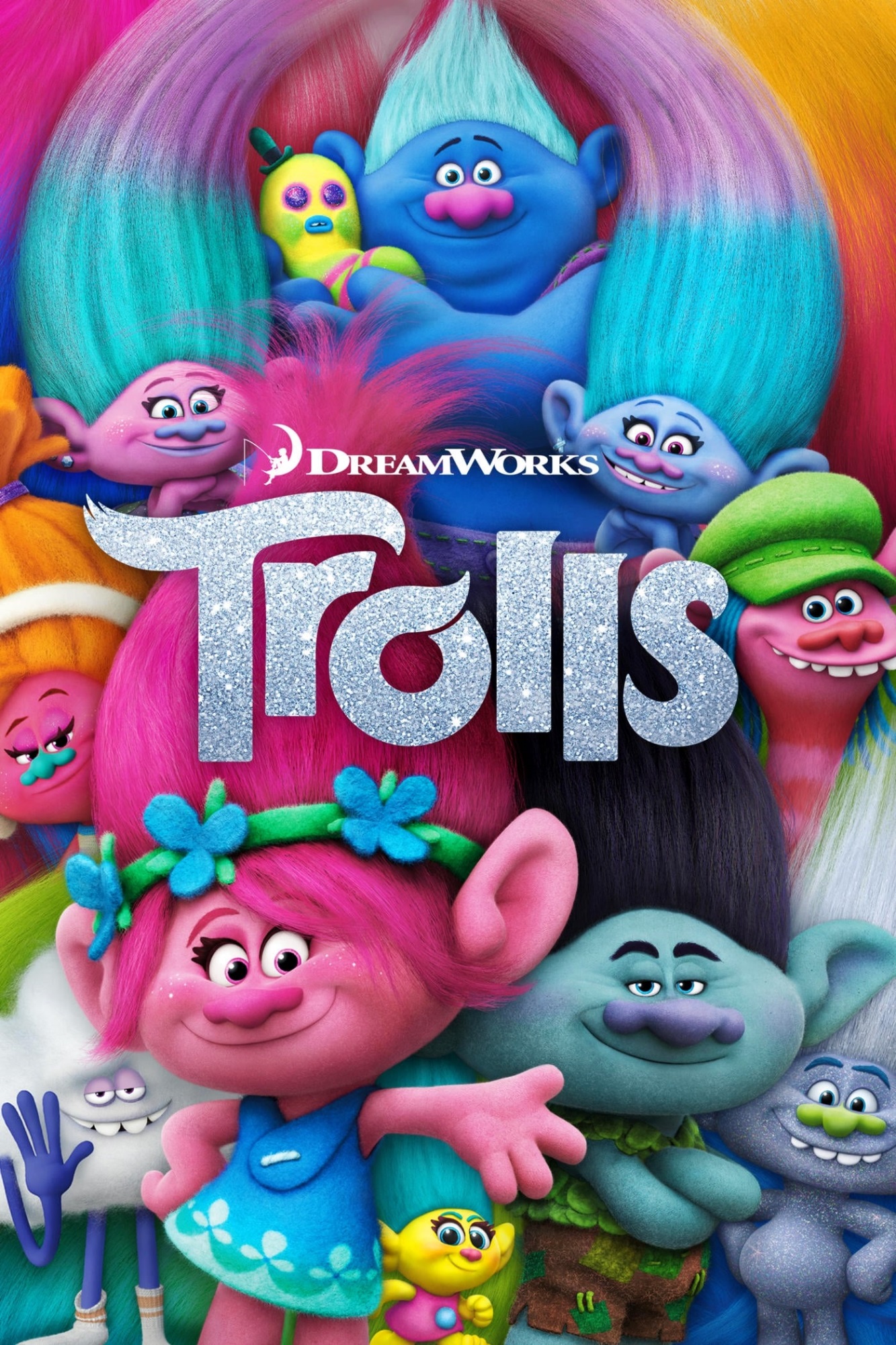 Trolls (2016) - Vertical Movie Poster
