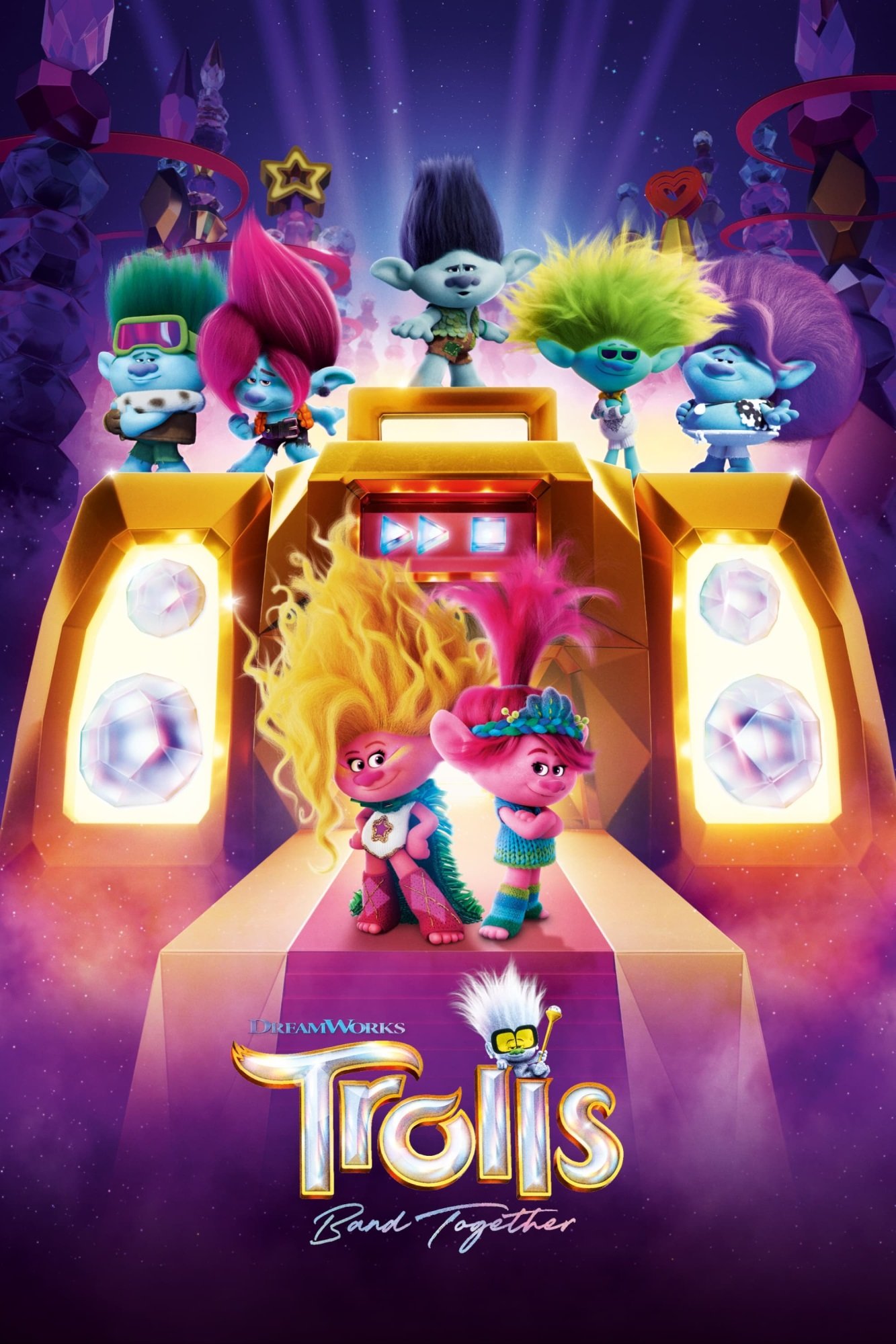 Trolls Band Together (2023) - Vertical Movie Poster