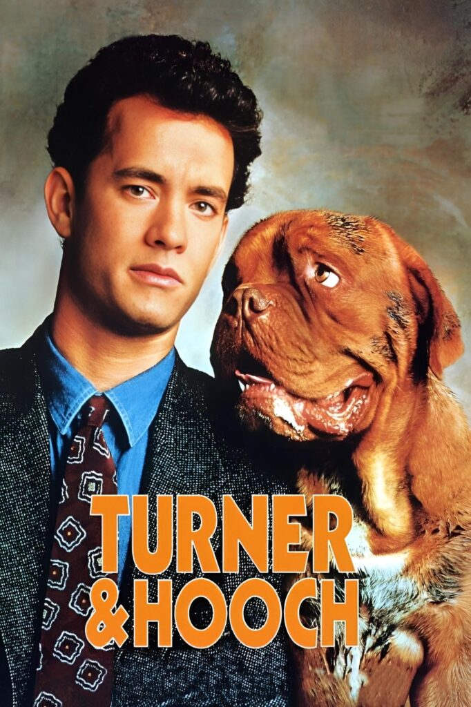 Turner & Hooch (1989) - Vertical Movie Poster