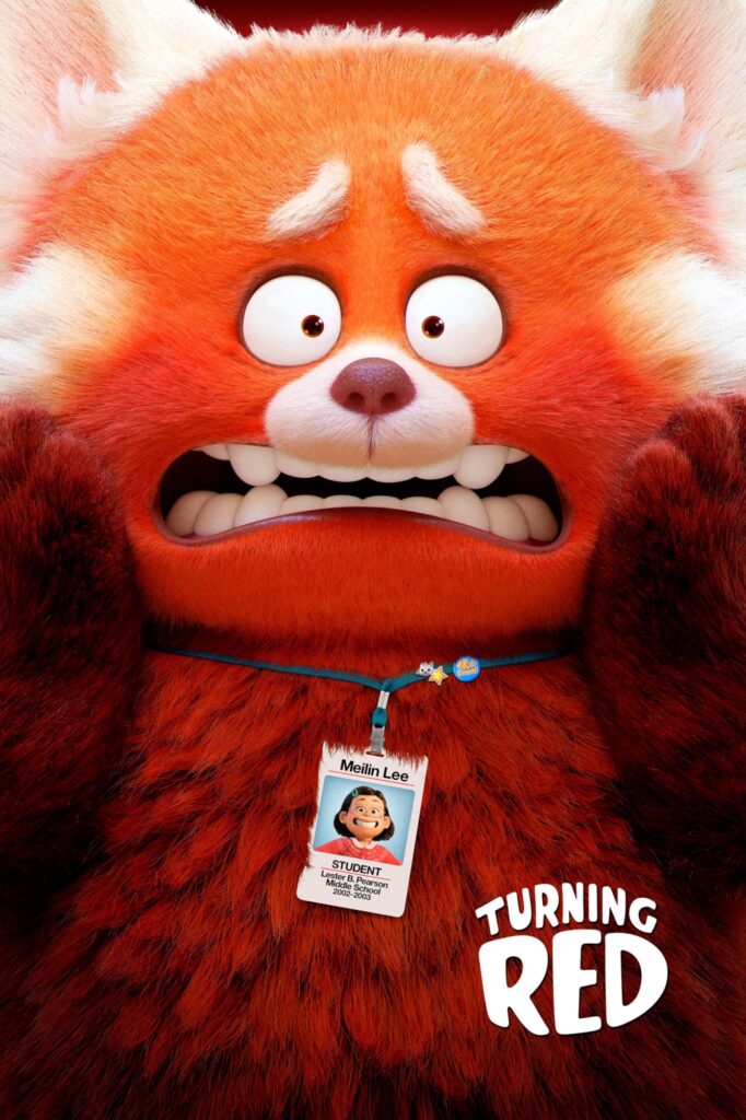 Turning Red (2022) - Vertical Movie Poster