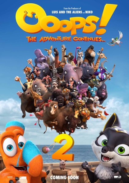 Two by Two: Overboard! (2020) - Vertical Movie Poster