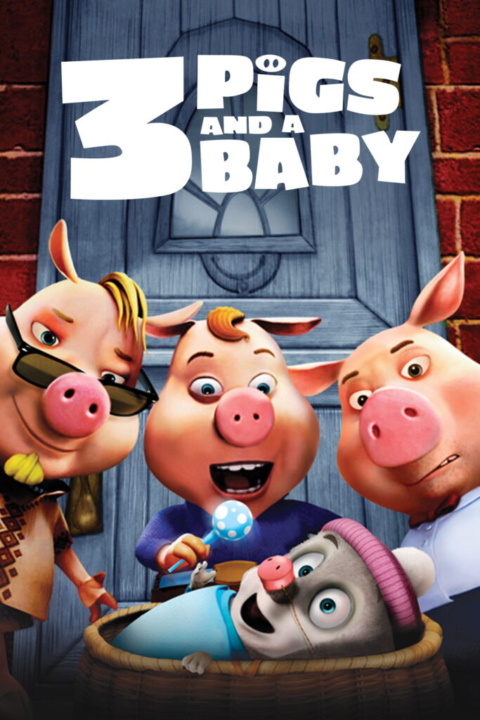 Unstable Fables: 3 Pigs & a Baby (2008) - Vertical Movie Poster
