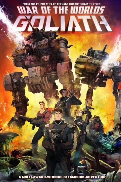 War of the Worlds: Goliath (2012) - Vertical Movie Poster