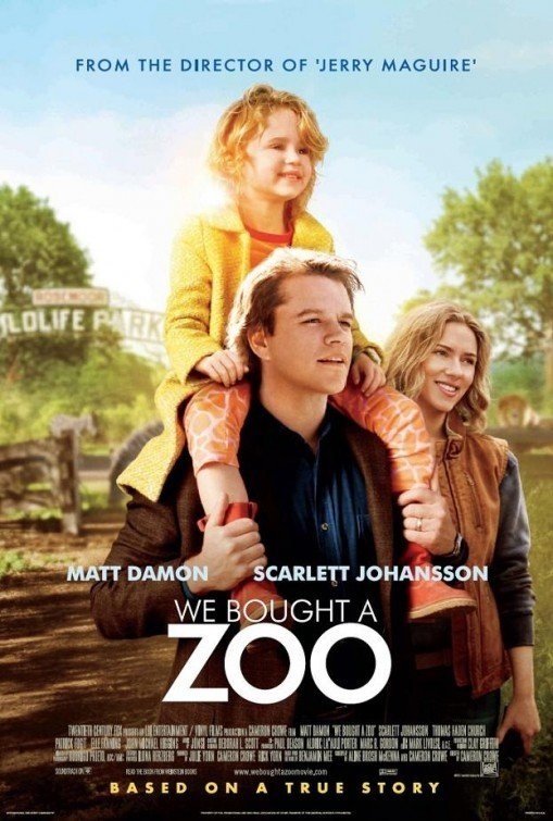We Bought a Zoo (2011) - Vertical Movie Poster