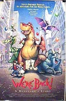 We're Back! A Dinosaur's Story (1993) - Vertical Movie Poster