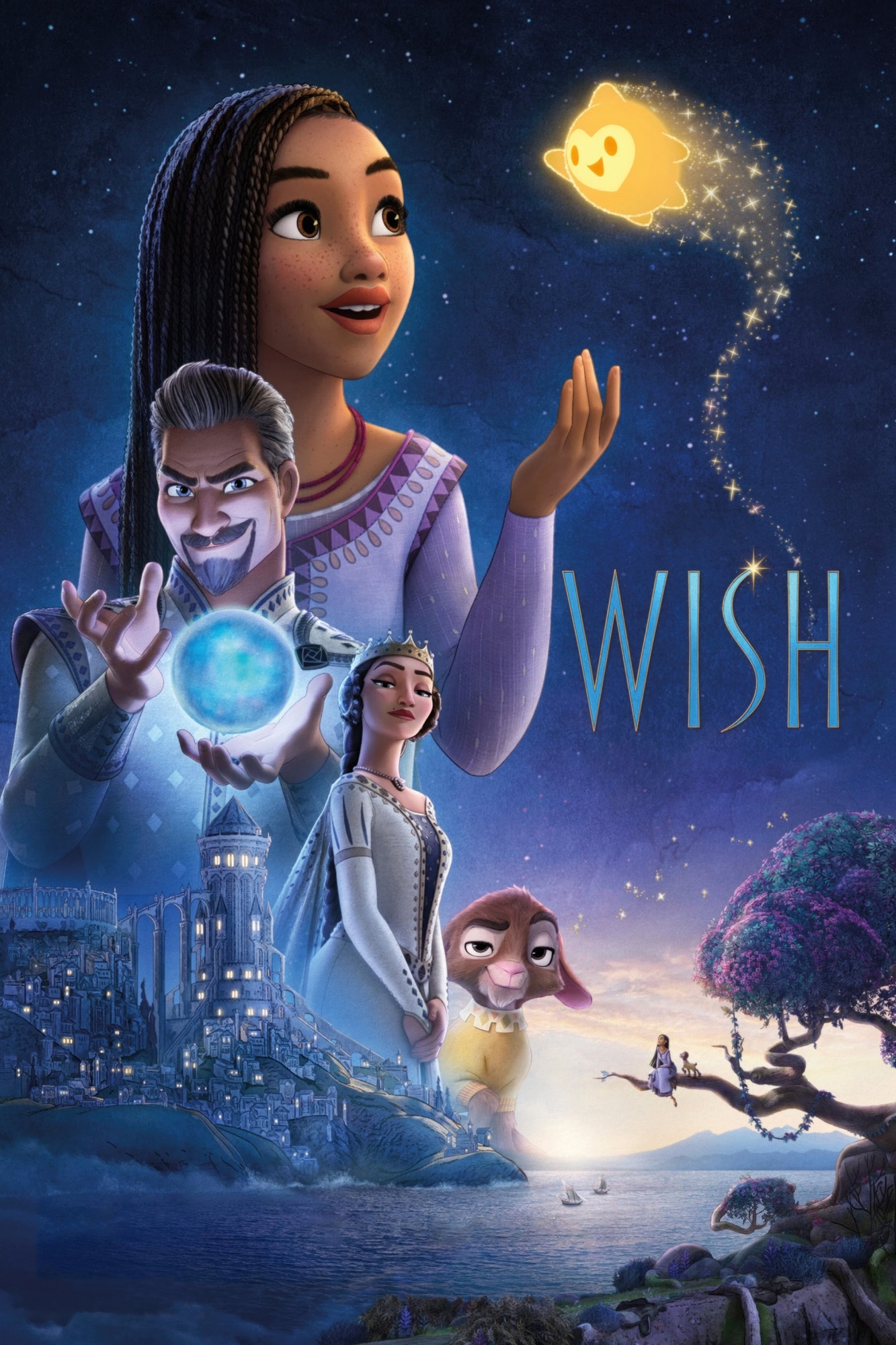 Wish (2023) - Vertical Movie Poster