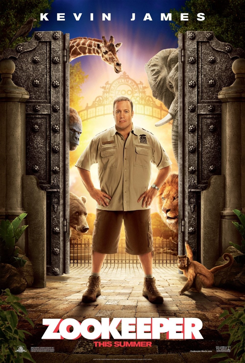 Zookeeper (2011) - Vertical Movie Poster