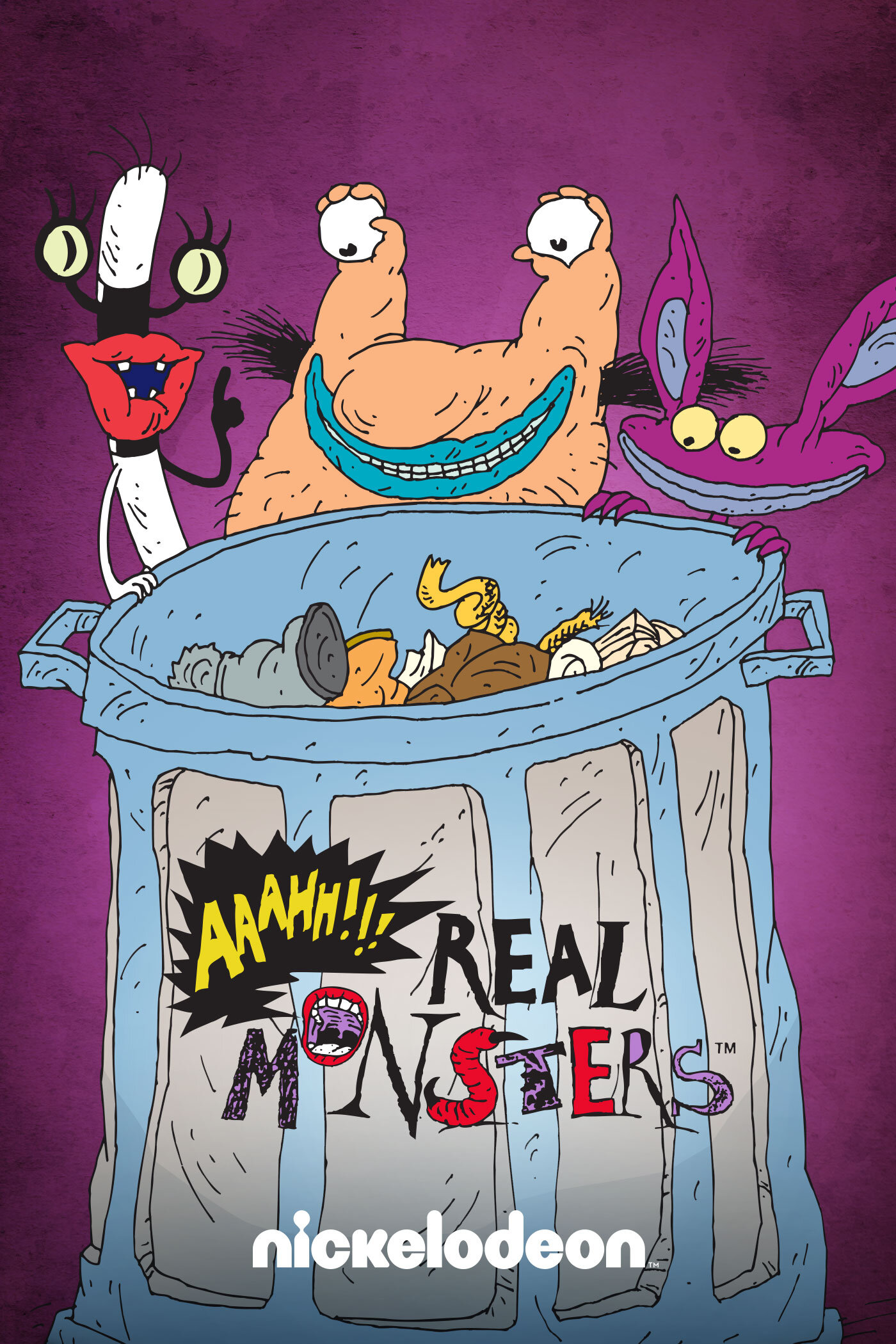 Aaahh!!! Real Monsters - Vertical TV Show Poster