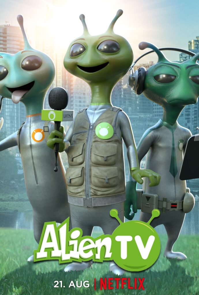 Alien TV - Vertical TV Show Poster