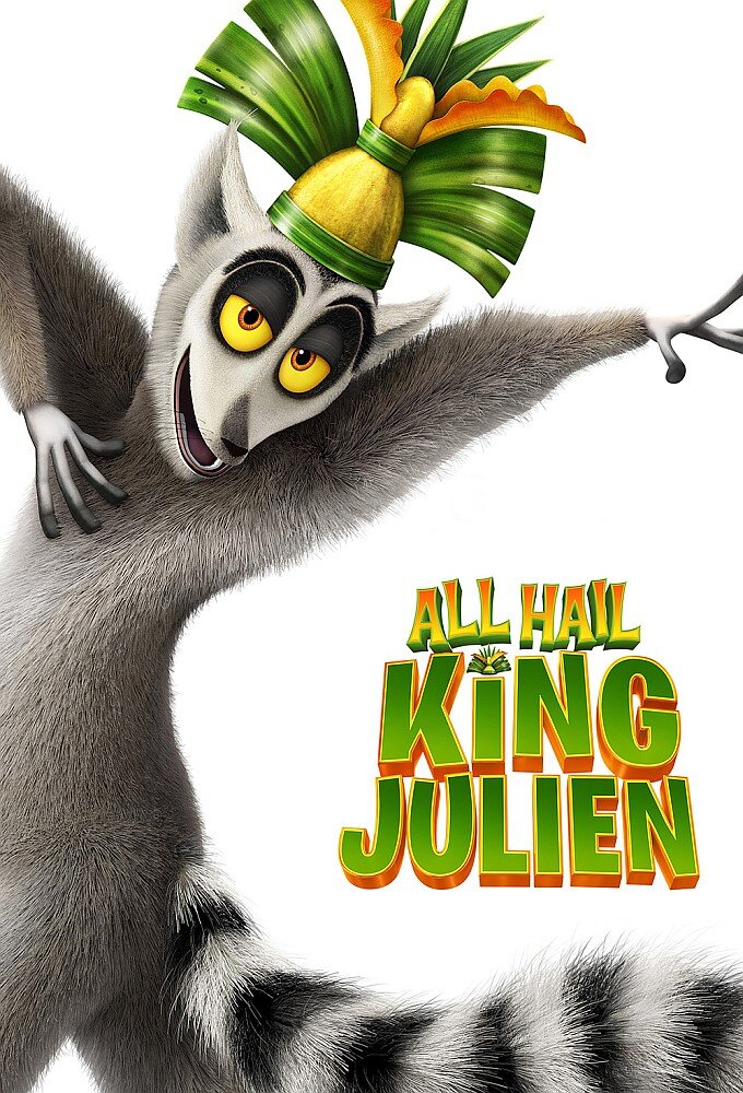 All Hail King Julien - Vertical TV Show Poster