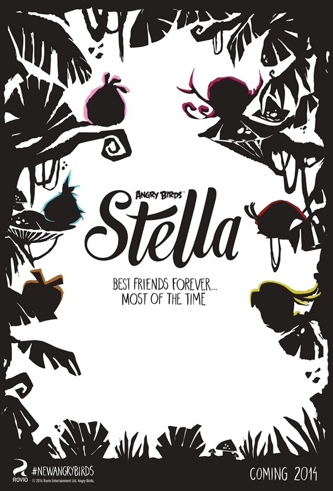 Angry Birds Stella - Vertical TV Show Poster