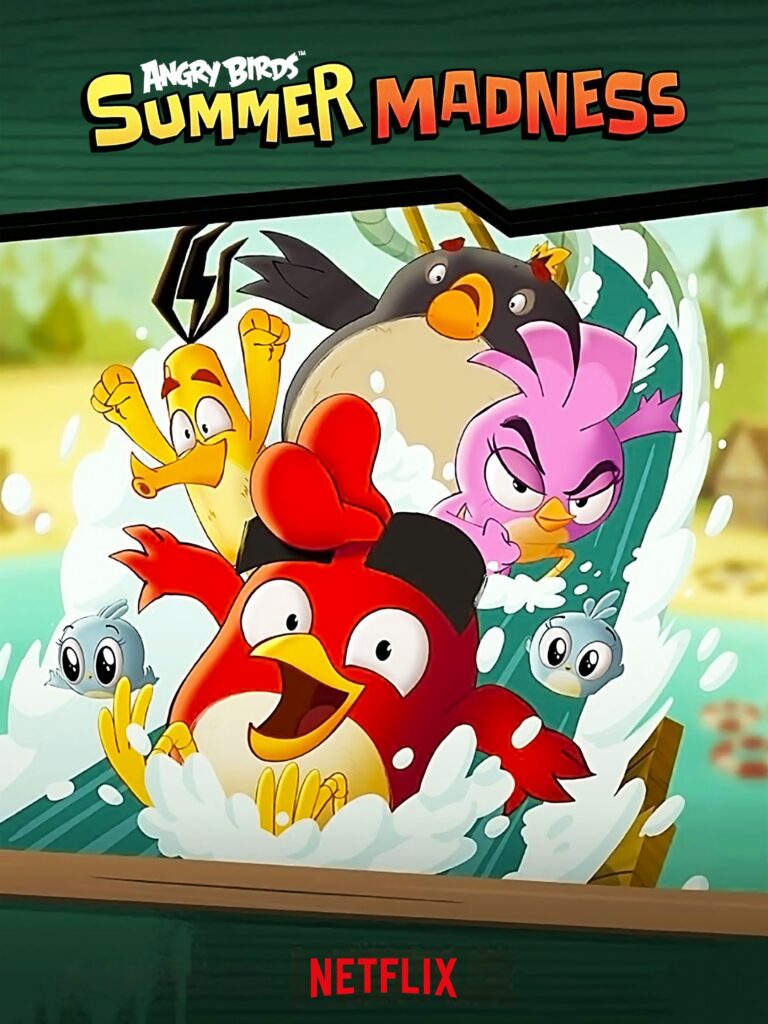 Angry Birds: Summer Madness - Vertical TV Show Poster