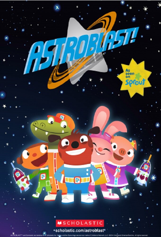 Astroblast! - Vertical TV Show Poster