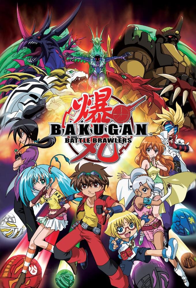 Bakugan Battle Brawlers - Vertical TV Show Poster